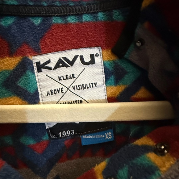 Kavu XS Fleece Pullover Sweater Southwest - Picture 4 of 7